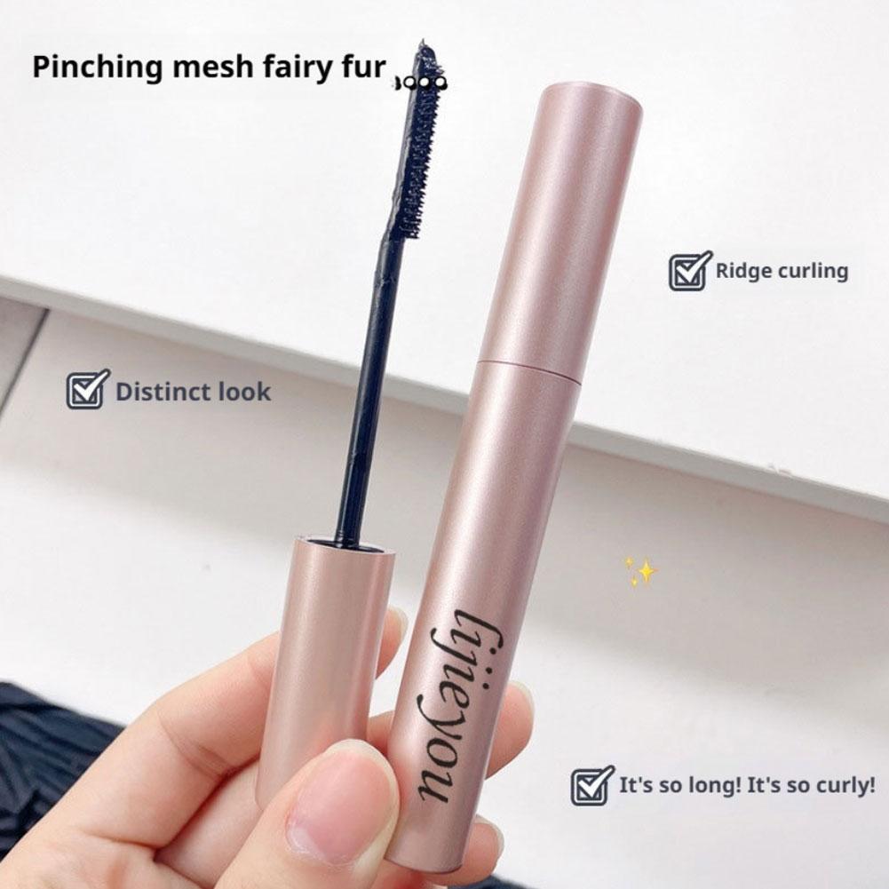 Eyelash Extension Is Safe - アイアンラッシュマスカラ防水シルクファイバーマスカラブラックエクステンションまつげ化粧品非凝集ロングメイクアップ目カーリング S7L3