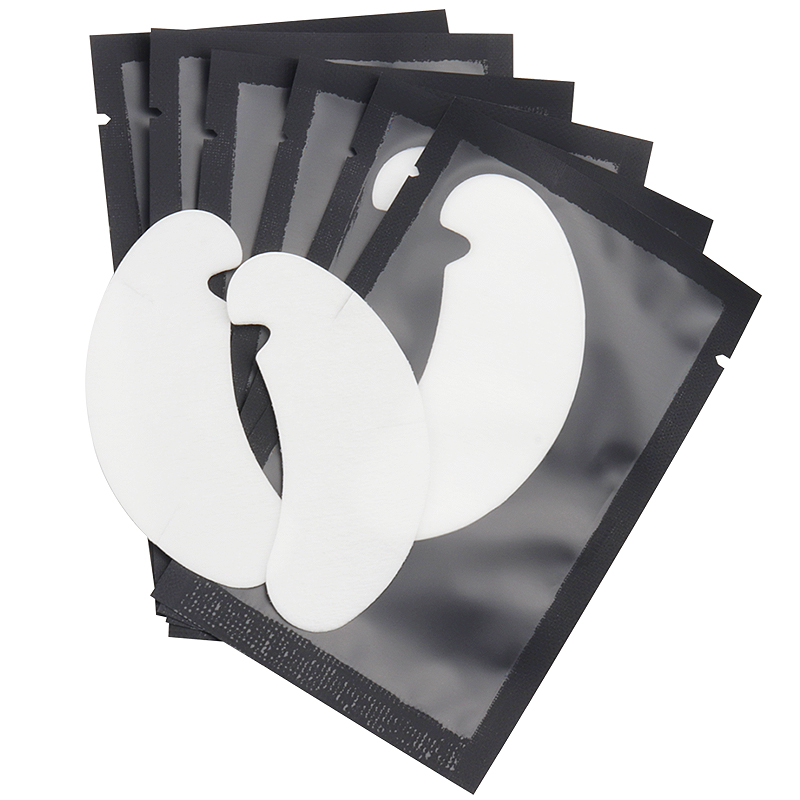 Eyelash Extension Eye Mask - 50 ペアまつげエクステンションヒドロゲルパッチまつげ移植用 U 字型ゲルアイパッドまつげエクステンション用品メイクアップツール
