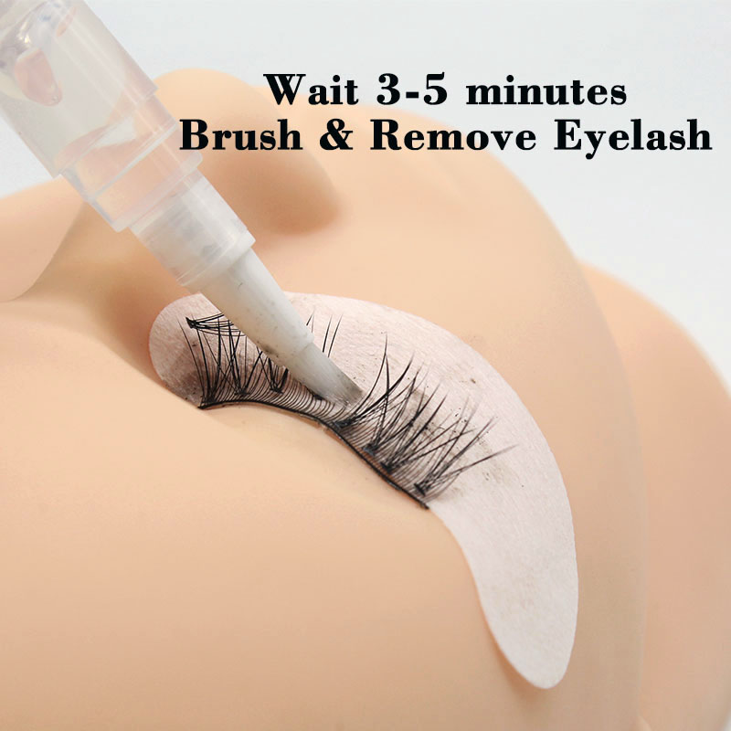Eyelash Extension Is Safe - ナビナセーフラッシュグルーリムーバーブラシジェルリムーバーペンまつげエクステンション 8 ミリリットル高品質プロフェッショナルグルーリムーバーグラフトまつげ