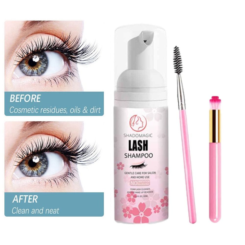 優しく繊細なまつげ洗浄ムース　低刺激性安全まつげエクステクレ - Eyelash Extension Is Safe のレビューと価格