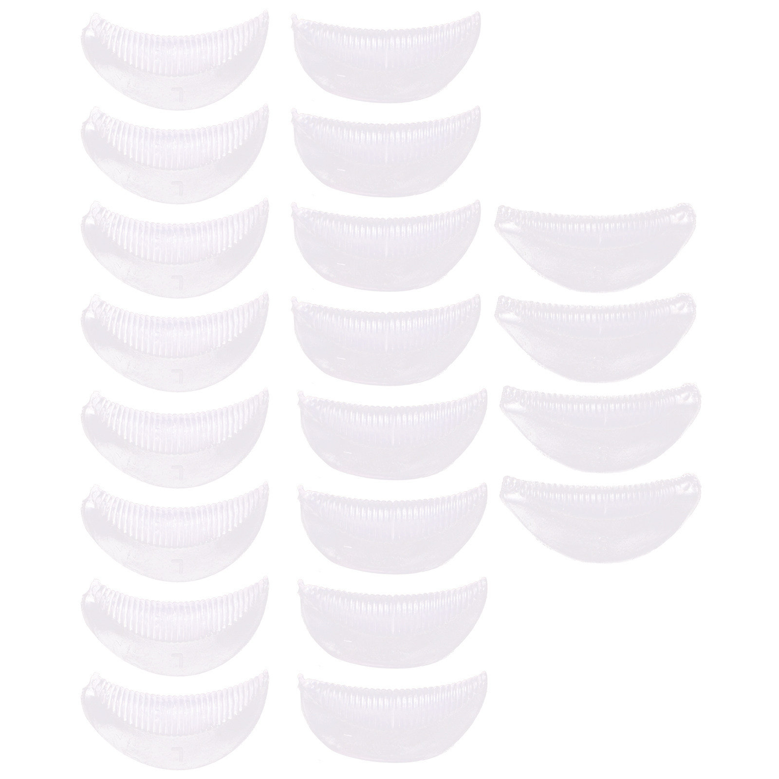 10組入りプレミアムシリコンまつげパーマパッド、まつげリフト - Eyelash Extension Is Safe のレビューと価格