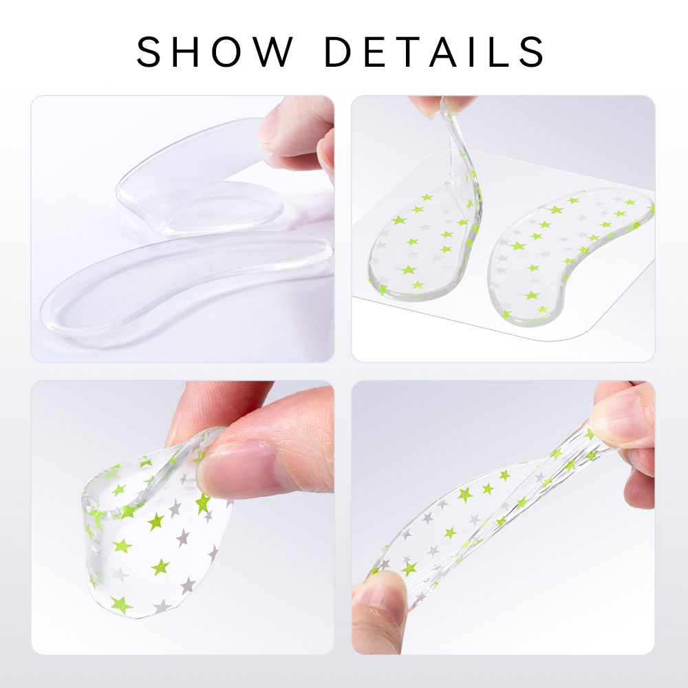 DAMMAN 1/5ペア シリコンアイパッチ まつげエクステ - Eyelash Extension Eye Mask のレビューと価格