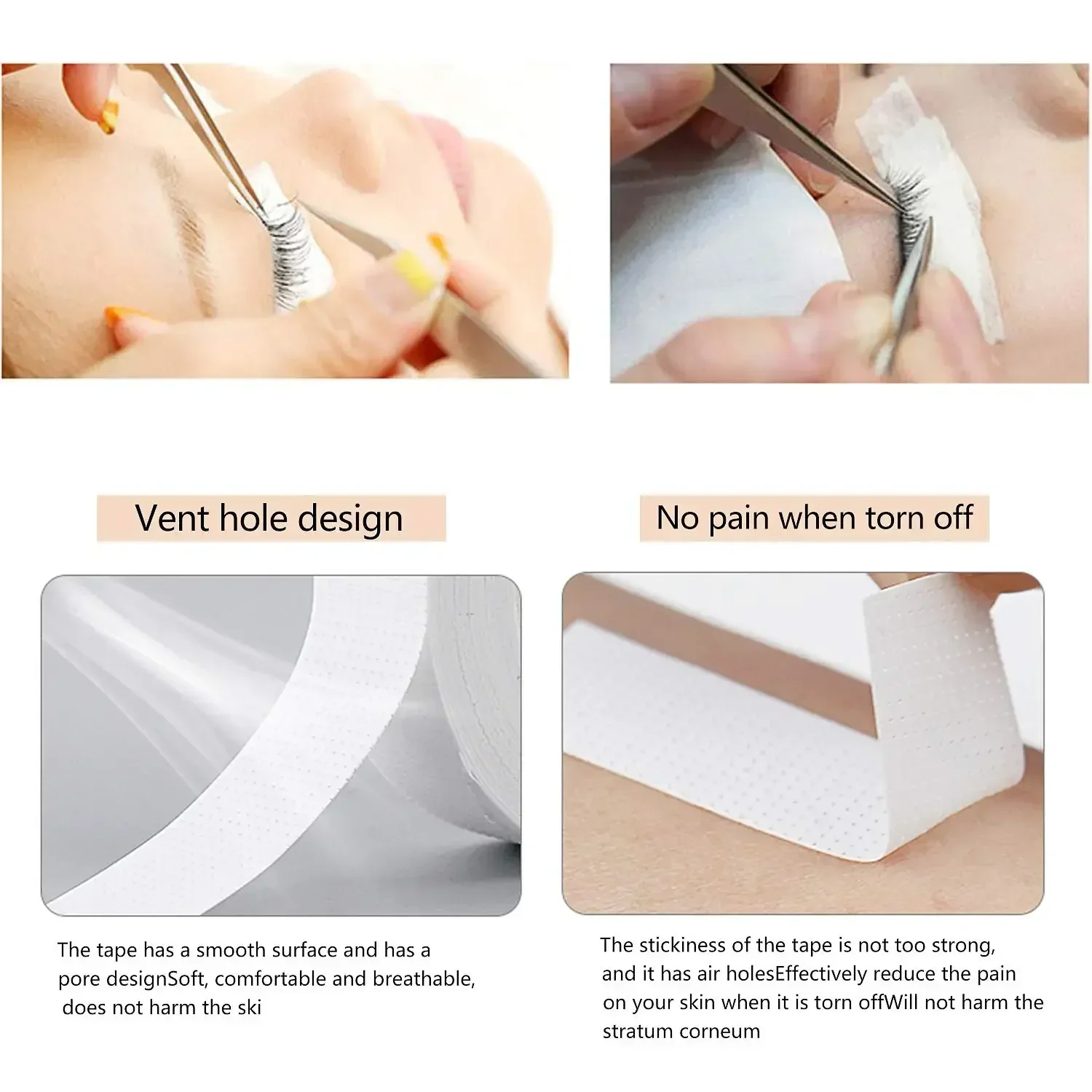 2/3/5/6/10 個日本製絶縁テープまつげエクステンショ - Eyelash Extension Eye Mask のレビューと価格