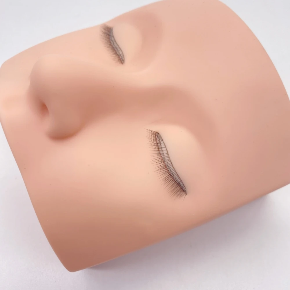 マネキンヘッド,偽のまつげエクステ用,フラット人形,韓国スタ - Eyelash Extension Model のレビューと価格