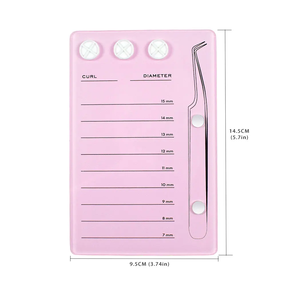 卸売 1個 まつげホルダー まつげエクステ グルーパレット  - Eyelash Extension Menu のレビューと価格