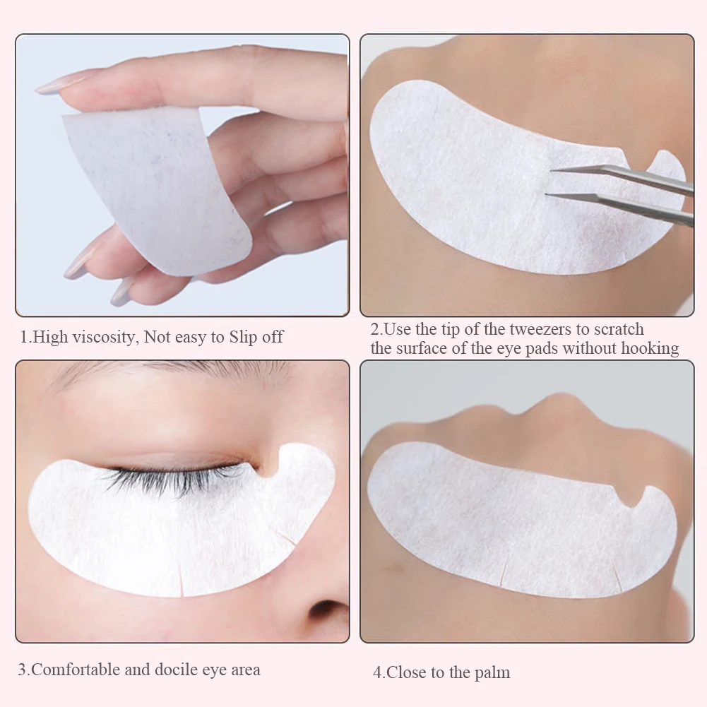 50/100 個 U 字型まつげパッドグラフトラッシュヒドロ - Eyelash Extension Eye Mask のレビューと価格
