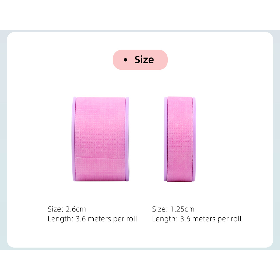 シリコンジェルテープ,不織布,敏感肌の色,通気性,目の下,ま - Eyelash Extension Eye Mask のレビューと価格