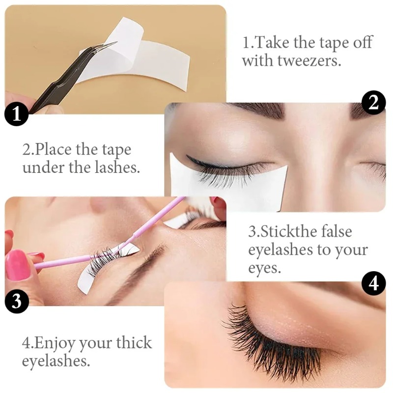 110 個まつげエクステンションステッカーアイパッドメイクア - Eyelash Extension Eye Mask のレビューと価格
