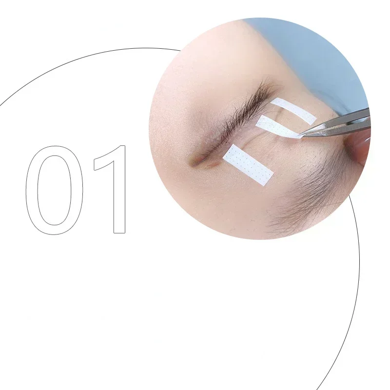 4MMまつげリフトテープ通気性医療用紙テープまつげエクステン - Eyelash Extension Eye Mask のレビューと価格