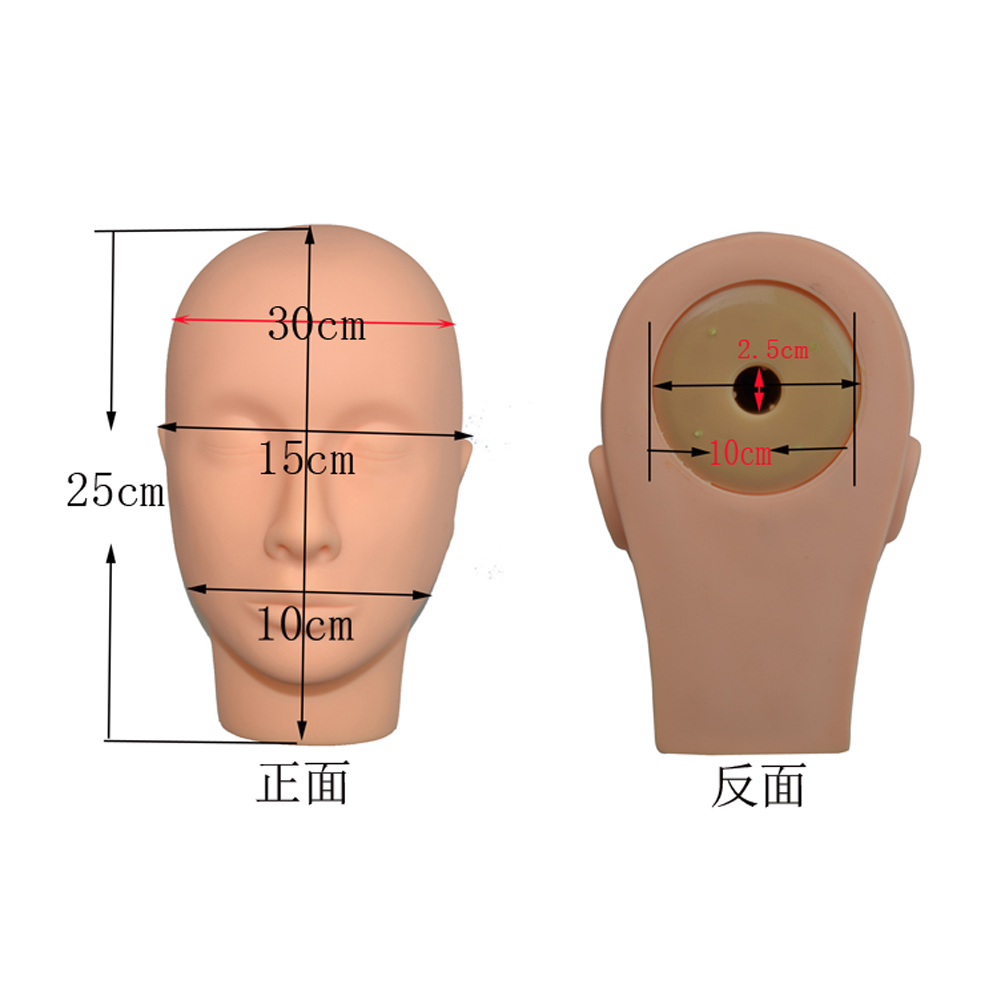 まつげエクステ用練習マネキンヘッド - 目を閉じたまつげエク - Eyelash Extension Model のレビューと価格