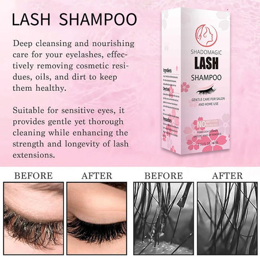 優しく繊細なまつげ洗浄ムース　低刺激性安全まつげエクステクレ - Eyelash Extension Is Safe のレビューと価格