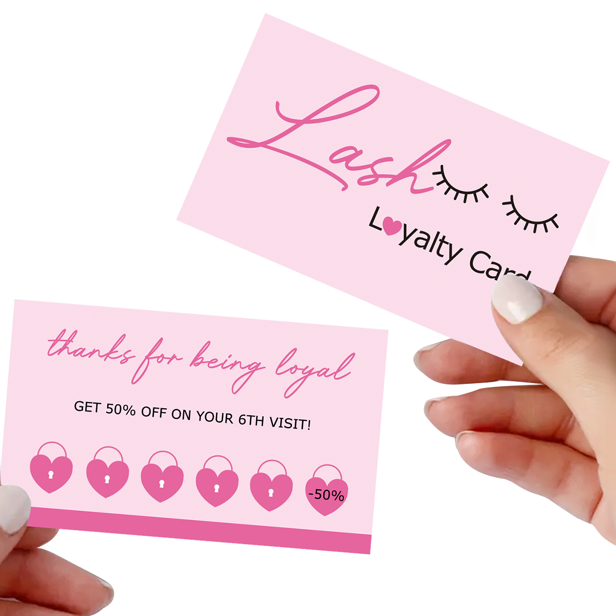 50 ピース/ロット大理石まつげアフターケアカードラッシュ名 - Eyelash Extension Menu のレビューと価格
