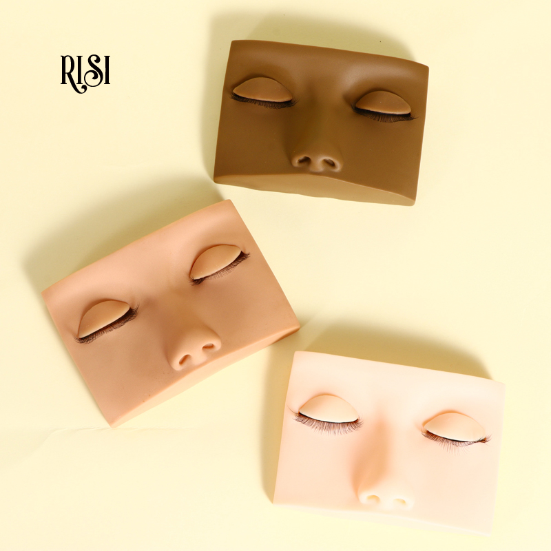 無料 2 層ラッシュマネキンシリコーン 3D ラッシュマネキ - Eyelash Extension Model のレビューと価格