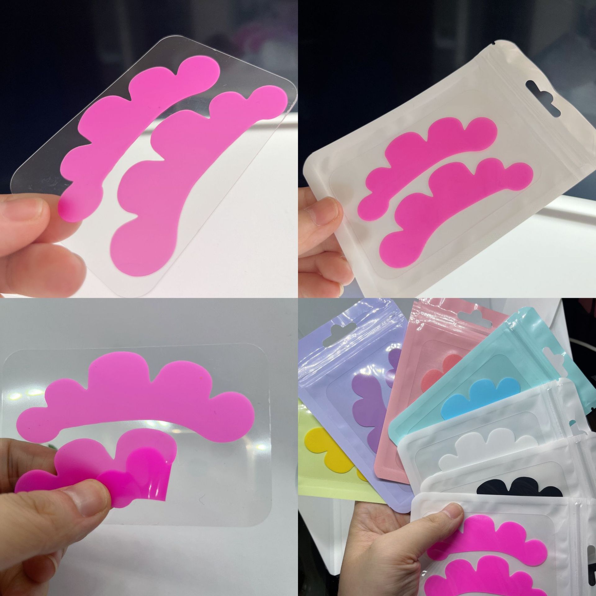 まつげを持ち上げるための再利用可能なシリコンマスク,まつげの - Eyelash Extension Eye Mask のレビューと価格