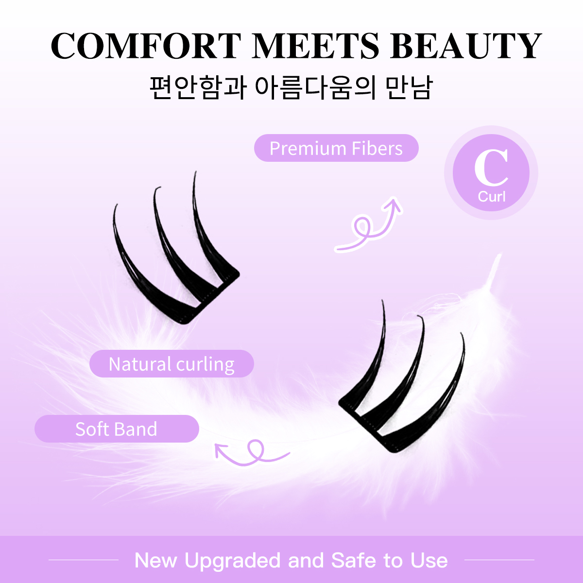 セグメントラッシュクラスター 超薄型シートシリーズ つけまつ - Eyelash Extension Menu のレビューと価格