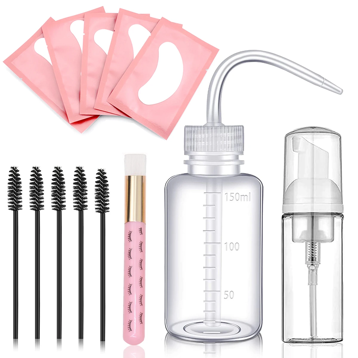 13 個まつげエクステンションクリーニングキット 5 in  - Eyelash Extension Eye Mask のレビューと価格