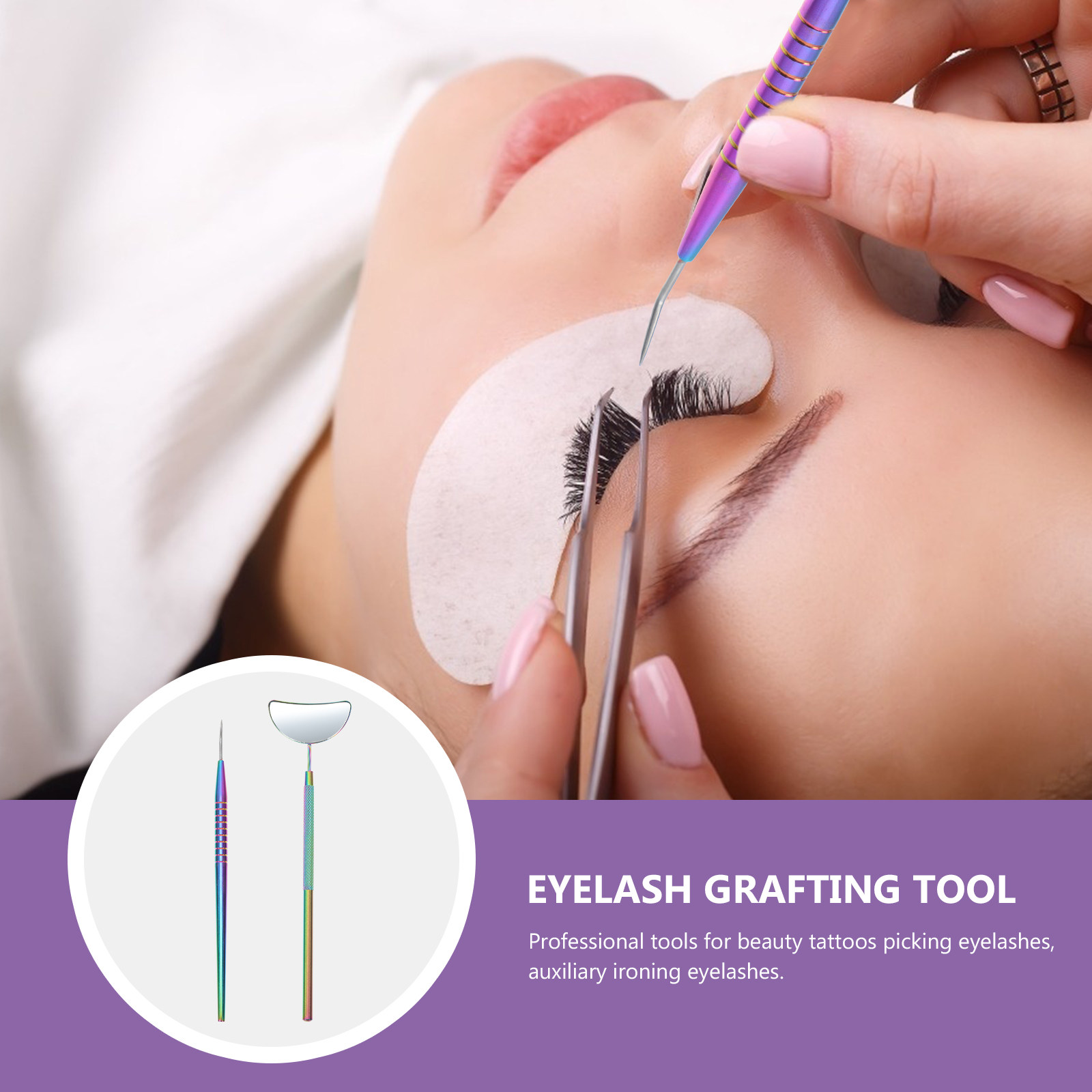 1 セットアシスタントツールキットまつげ移植ミラーまつげエク - Eyelash Extension Is Safe のレビューと価格