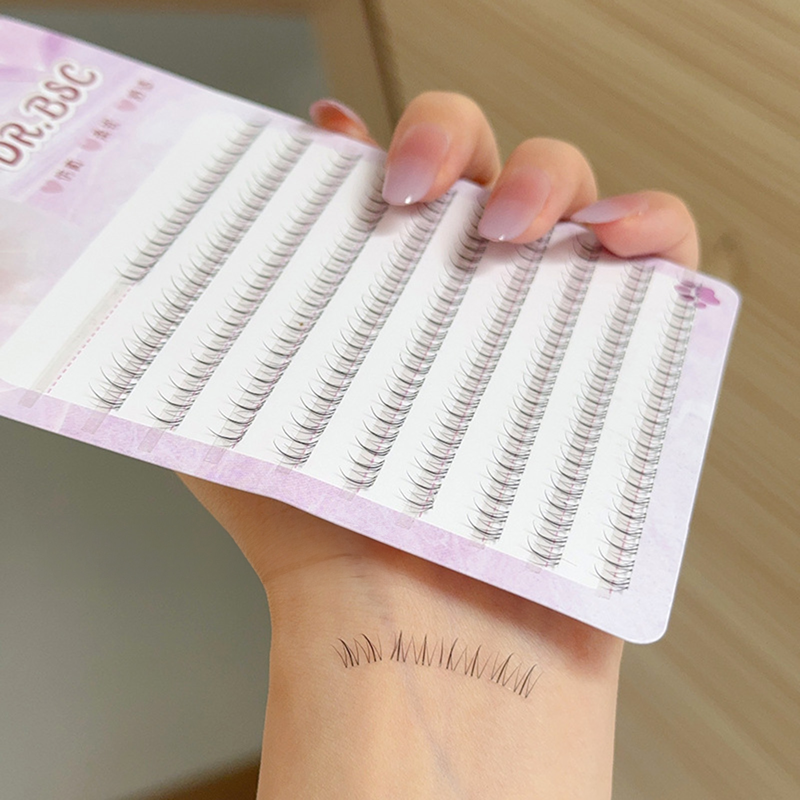 薄いバンドボトムつけまつげ DIY アンダーラッシュエクステ - Eyelash Extension Korean Style のレビューと価格