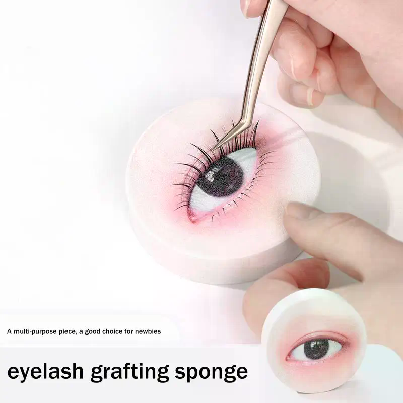 1/3/5 個まつげエクステトレーニング用つけまつげディスプ - Eyelash Extension Model のレビューと価格