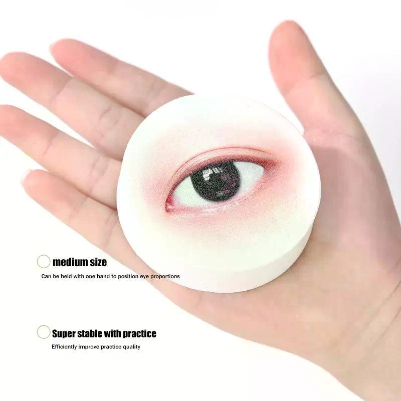 1/3/5 個まつげエクステトレーニング用つけまつげディスプ - Eyelash Extension Model のレビューと価格